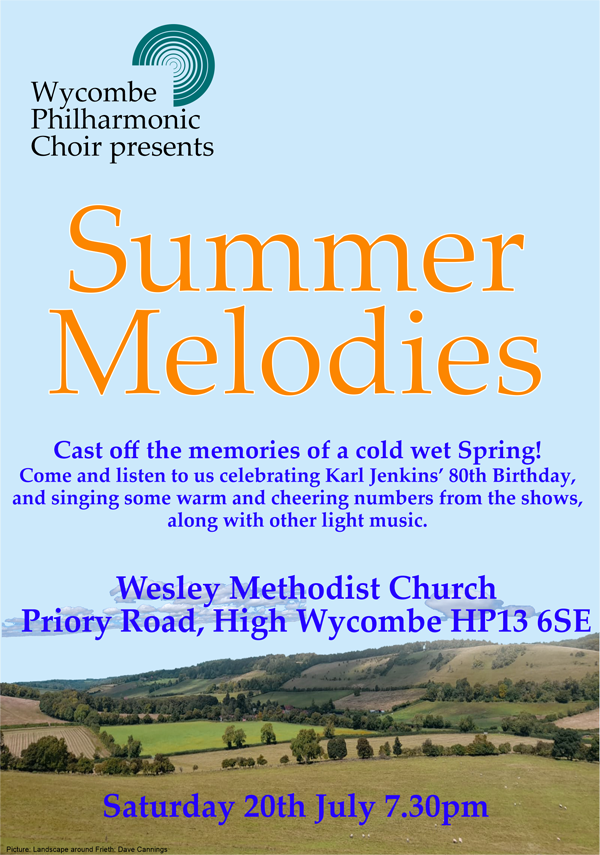 Wycombe Philharmonic Choir Summer concert 